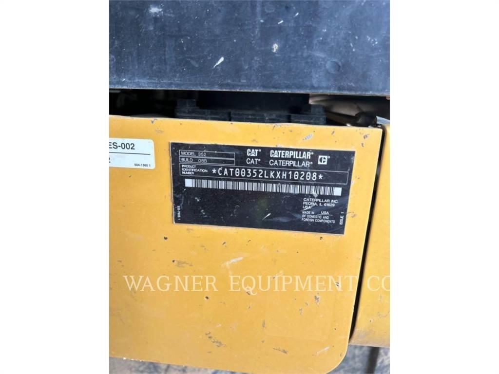 CAT 352 Rupsgraafmachines