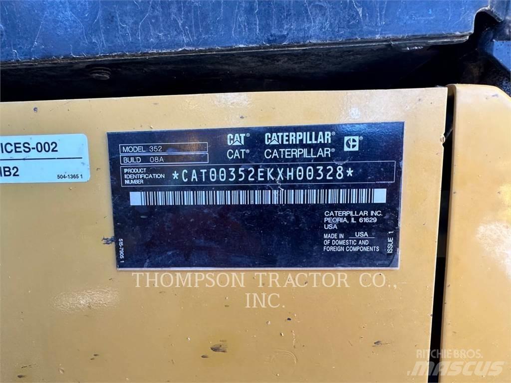 CAT 352 Rupsgraafmachines
