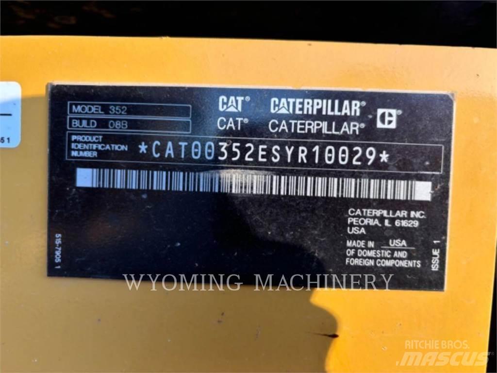 CAT 352 Rupsgraafmachines