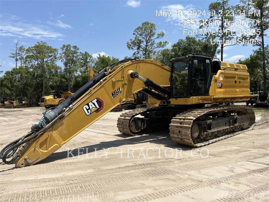 CAT 374 Rupsgraafmachines