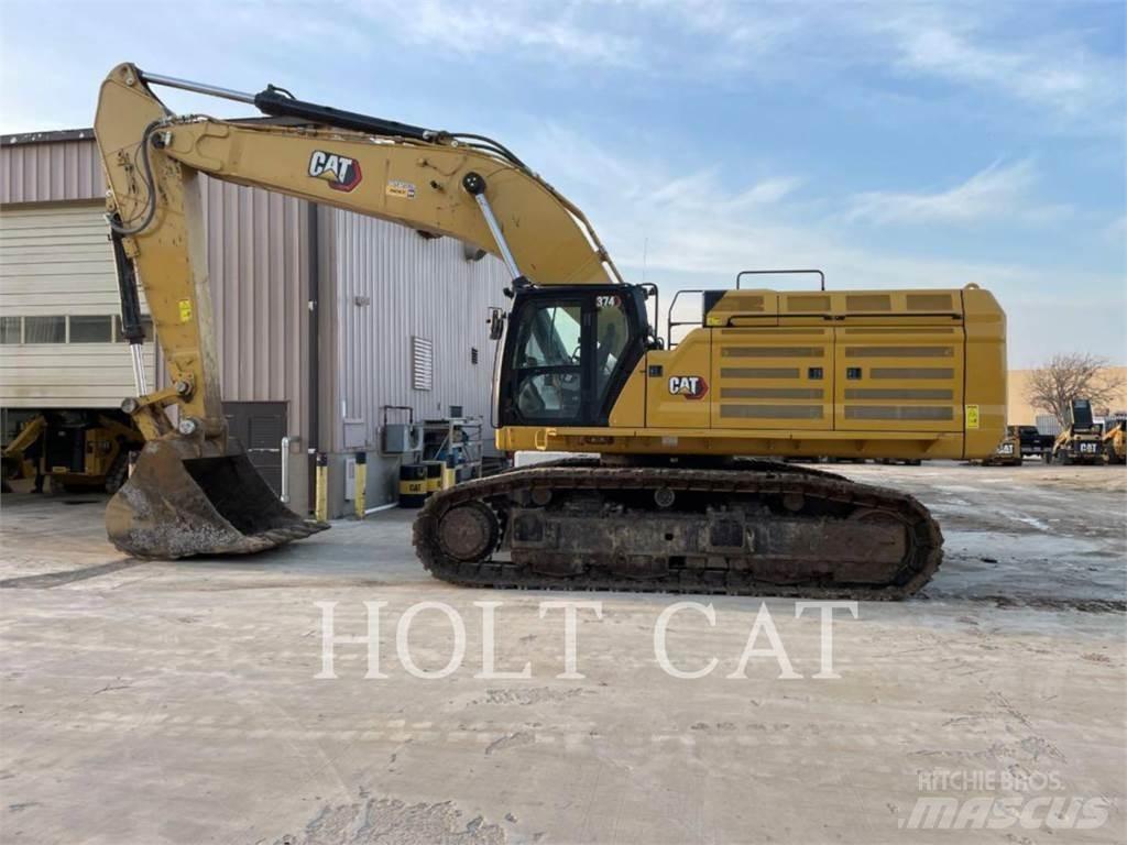 CAT 374 Rupsgraafmachines