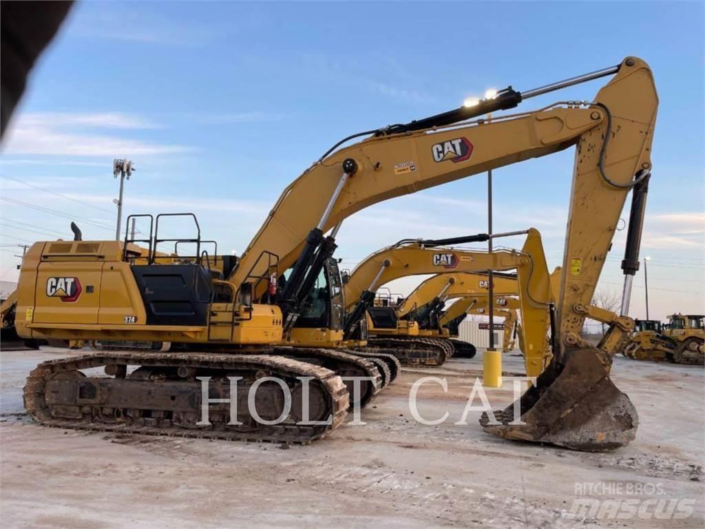 CAT 374 Rupsgraafmachines