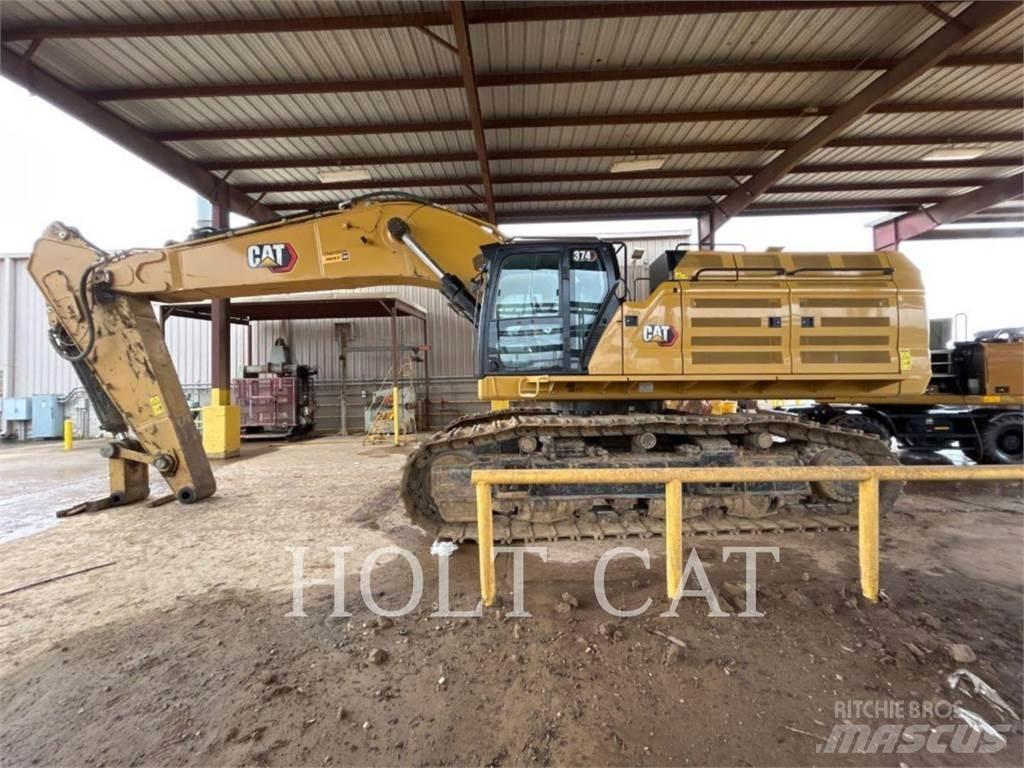 CAT 374 Rupsgraafmachines