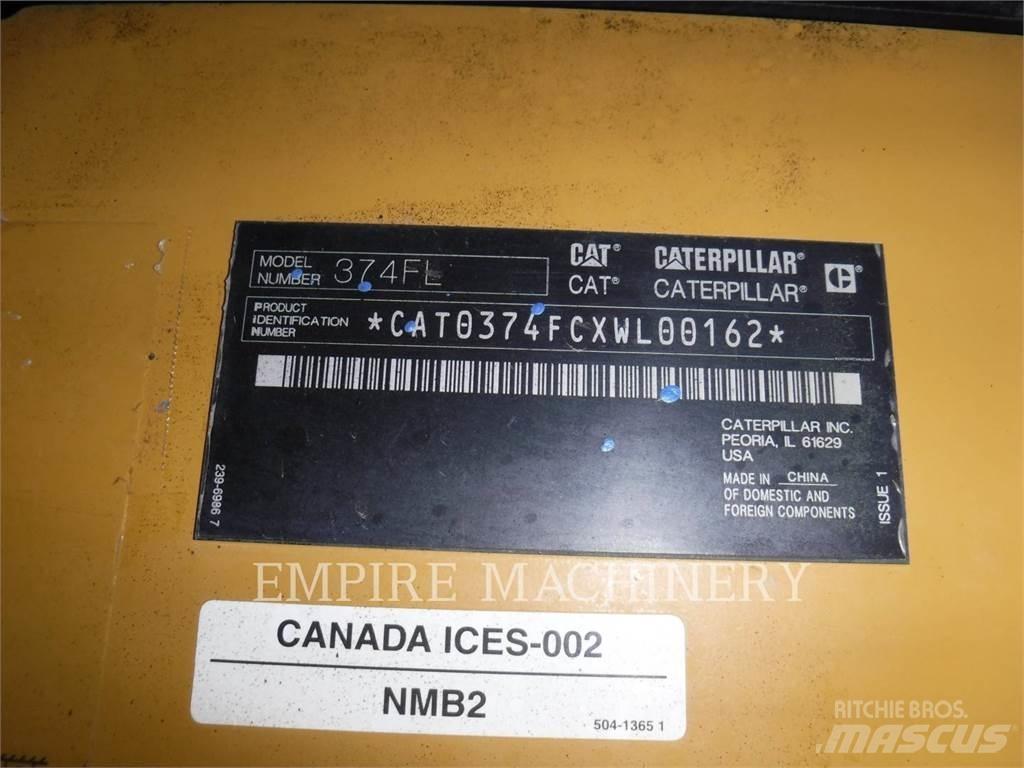 CAT 374FL Rupsgraafmachines