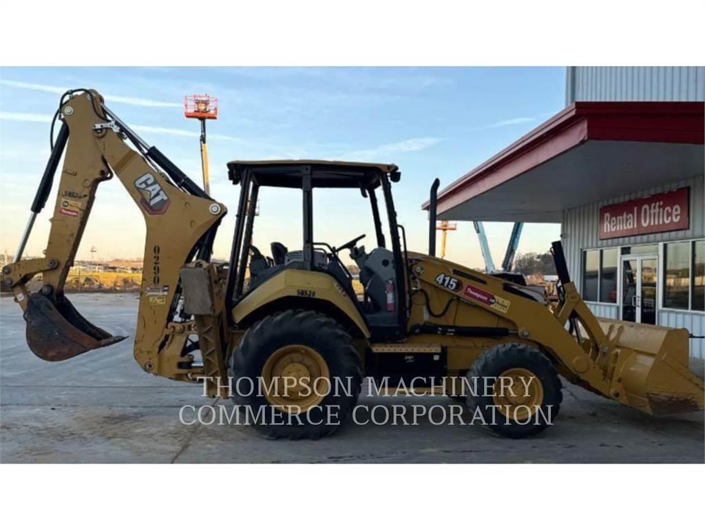 CAT 415 Graaf-laadcombinaties
