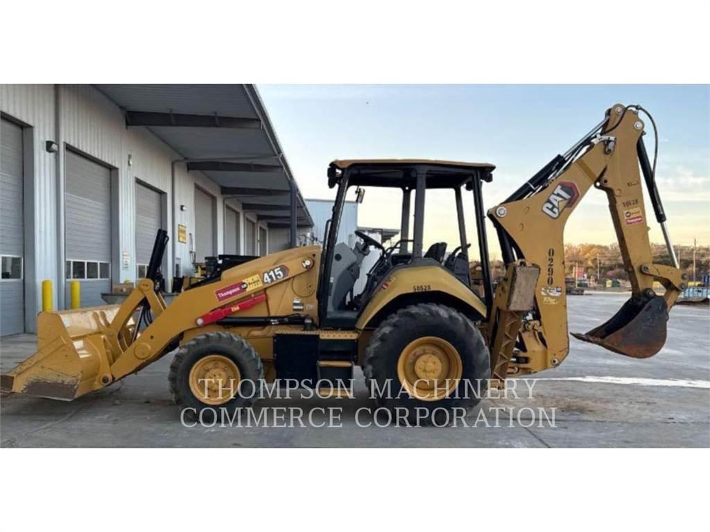 CAT 415 Graaf-laadcombinaties