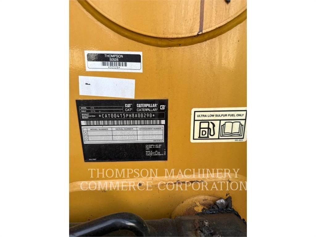 CAT 415 Graaf-laadcombinaties