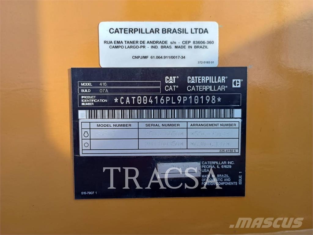 CAT 416 Graaf-laadcombinaties