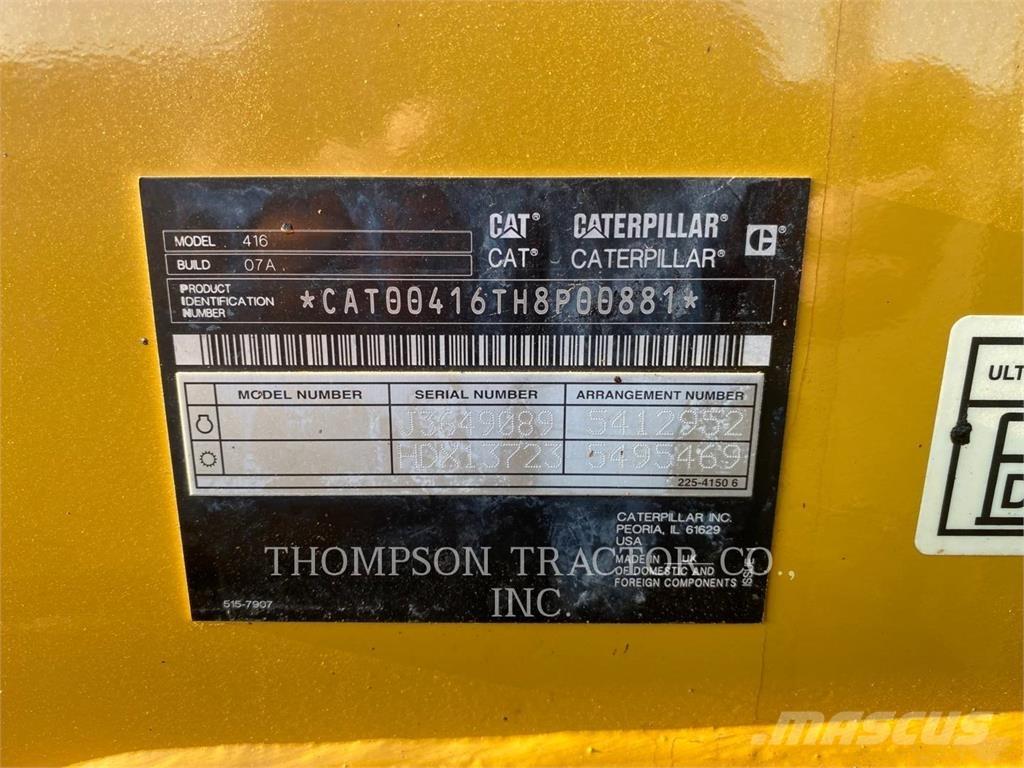 CAT 416 Graaf-laadcombinaties