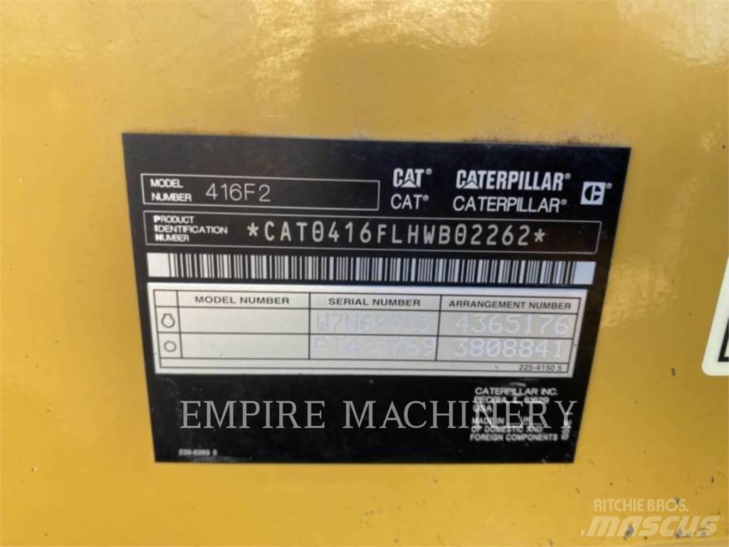 CAT 416F2 4EO Graaf-laadcombinaties