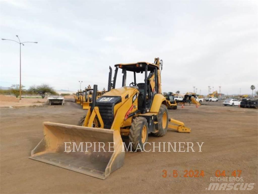 CAT 416F2 4EO Graaf-laadcombinaties
