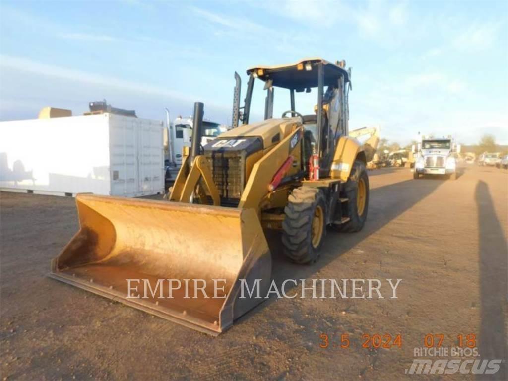 CAT 416F2 4EO Graaf-laadcombinaties