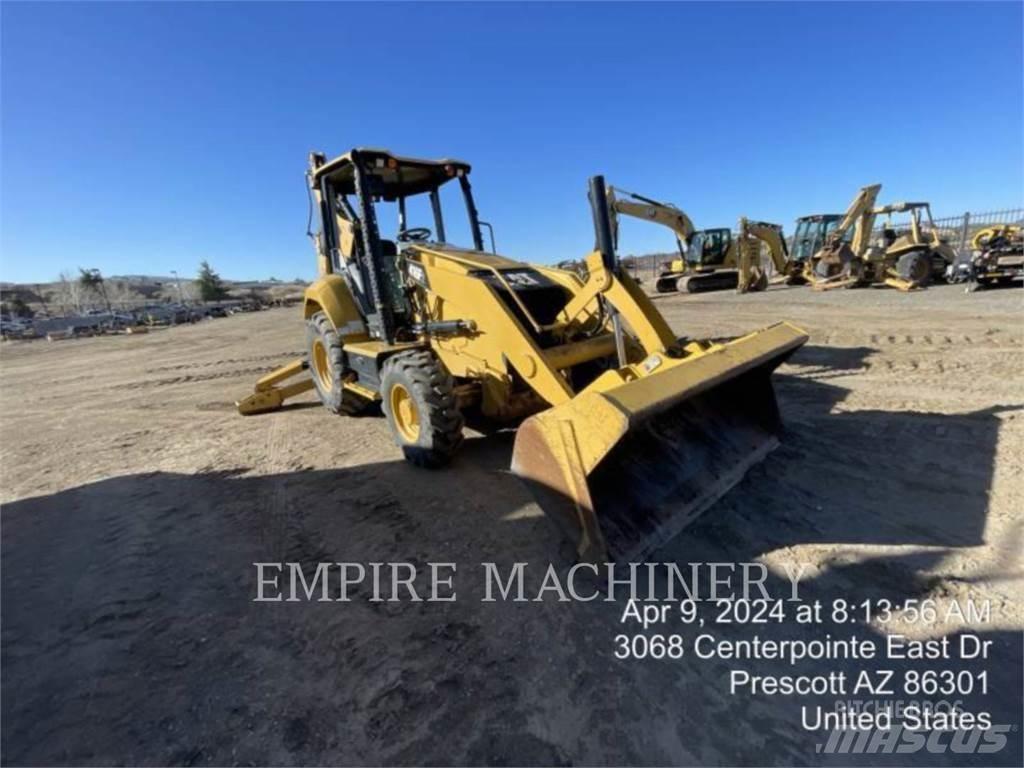 CAT 416F2 4EO Graaf-laadcombinaties