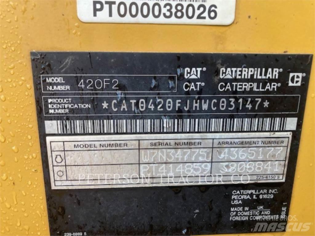 CAT 420F2 Graaf-laadcombinaties
