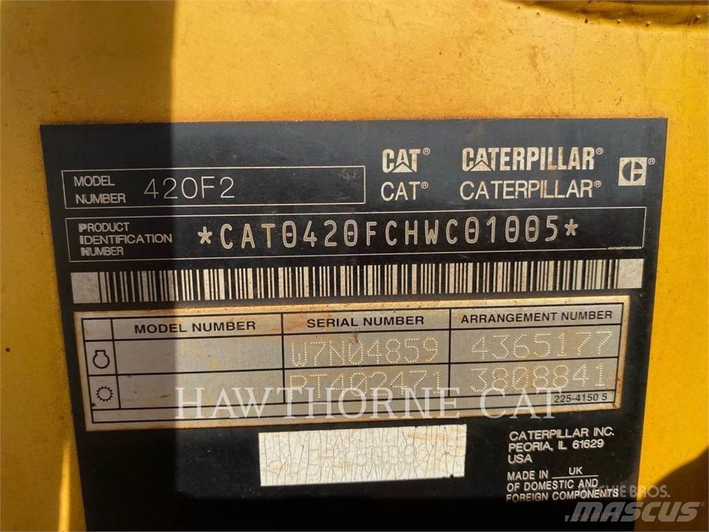 CAT 420F2 Graaf-laadcombinaties