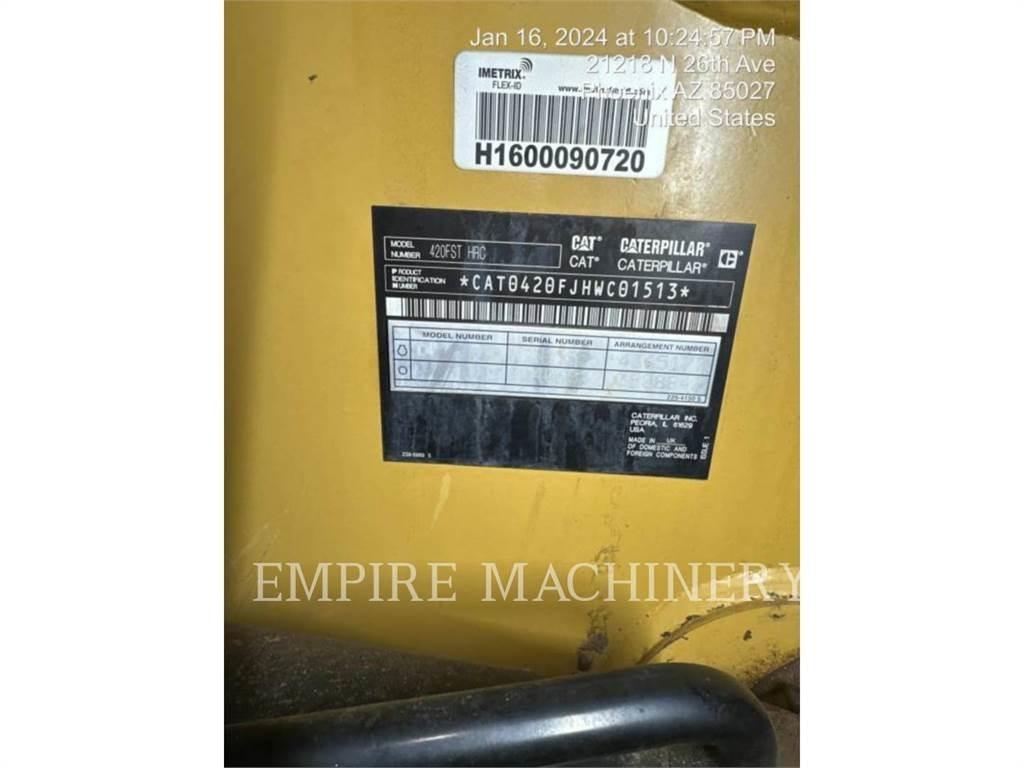 CAT 420F2 4EO Graaf-laadcombinaties