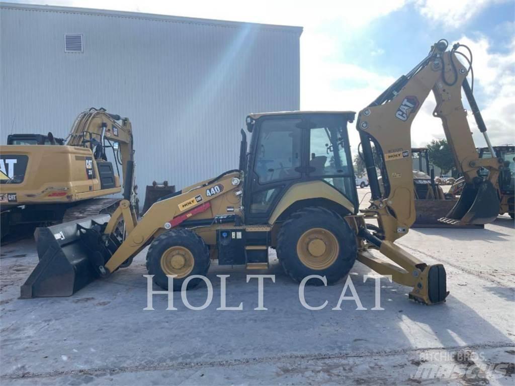 CAT 440 C4E Graaf-laadcombinaties