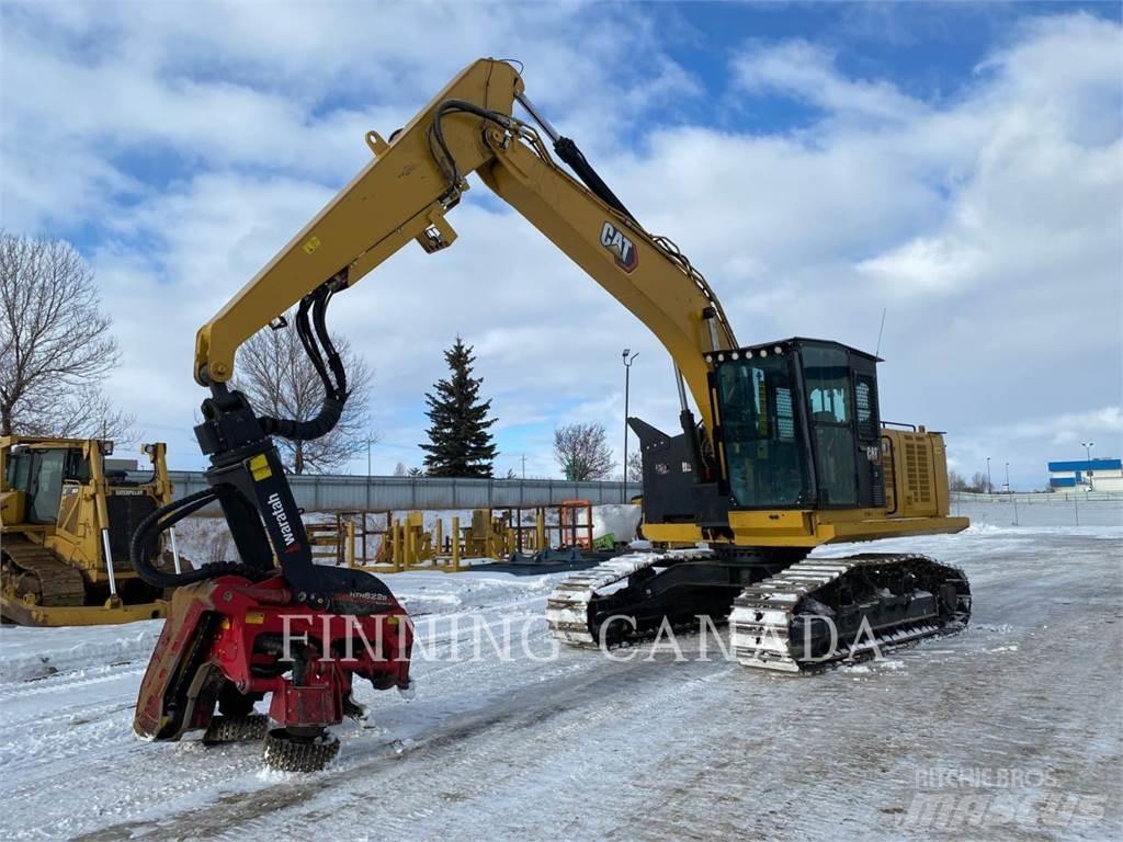 CAT 538 Graafmachines voor de bosbouw