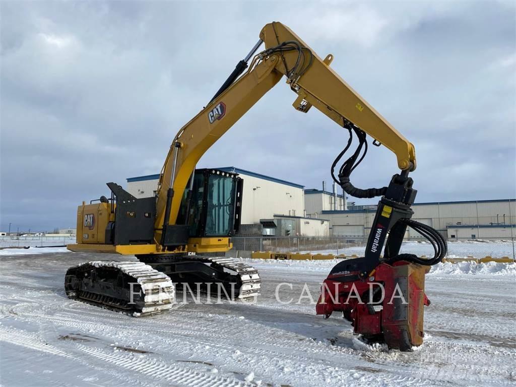 CAT 538 Graafmachines voor de bosbouw