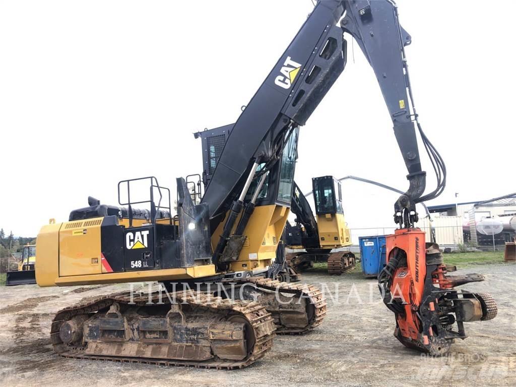 CAT 548 FM Graafmachines voor de bosbouw