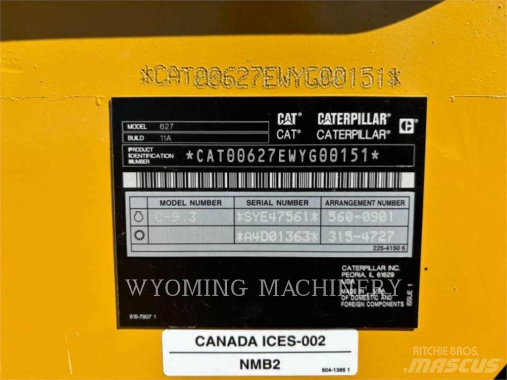 CAT 627 Frezen