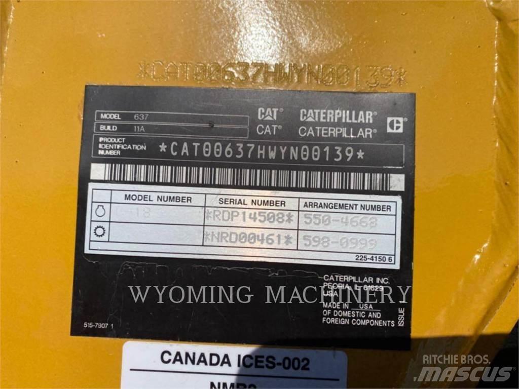 CAT 637 Frezen