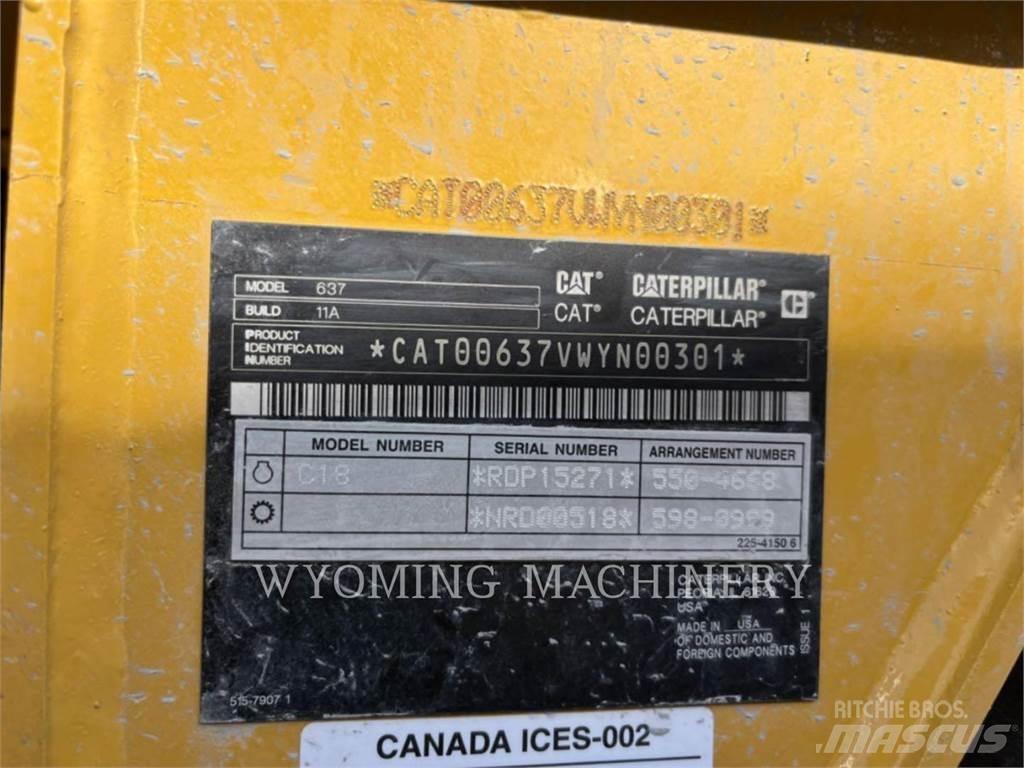 CAT 637 Frezen