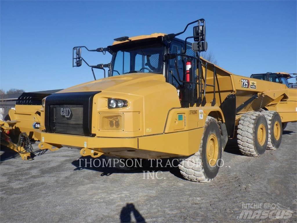 CAT 725 Knik dumptrucks