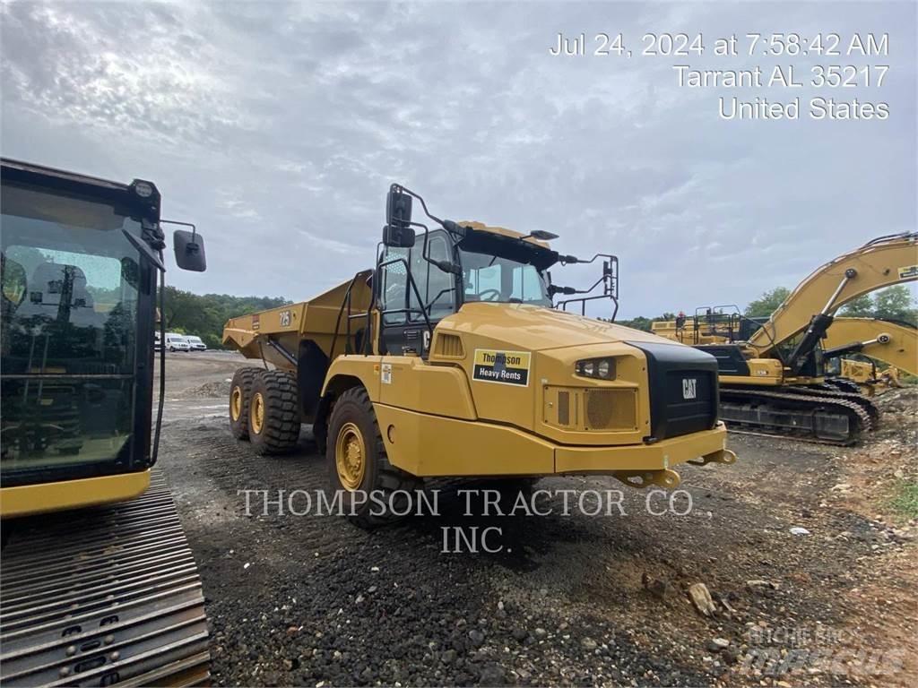 CAT 725 Knik dumptrucks