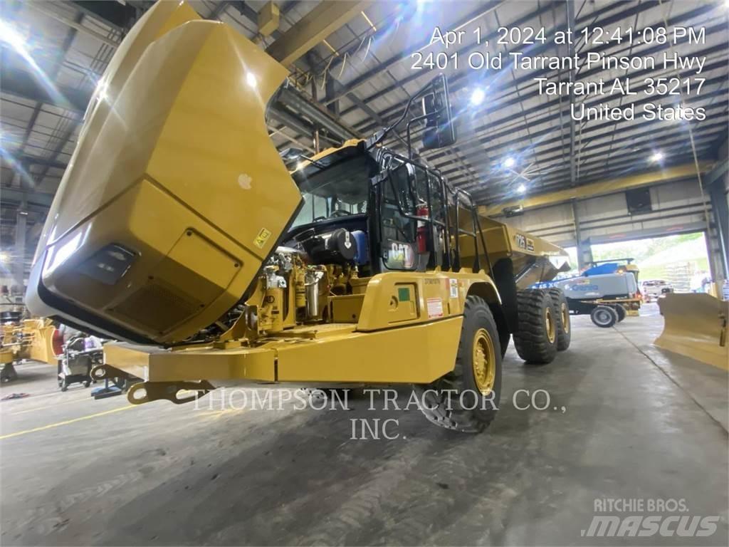 CAT 725 Knik dumptrucks