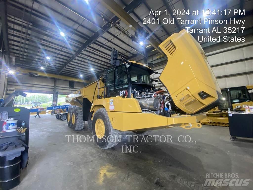CAT 725 Knik dumptrucks