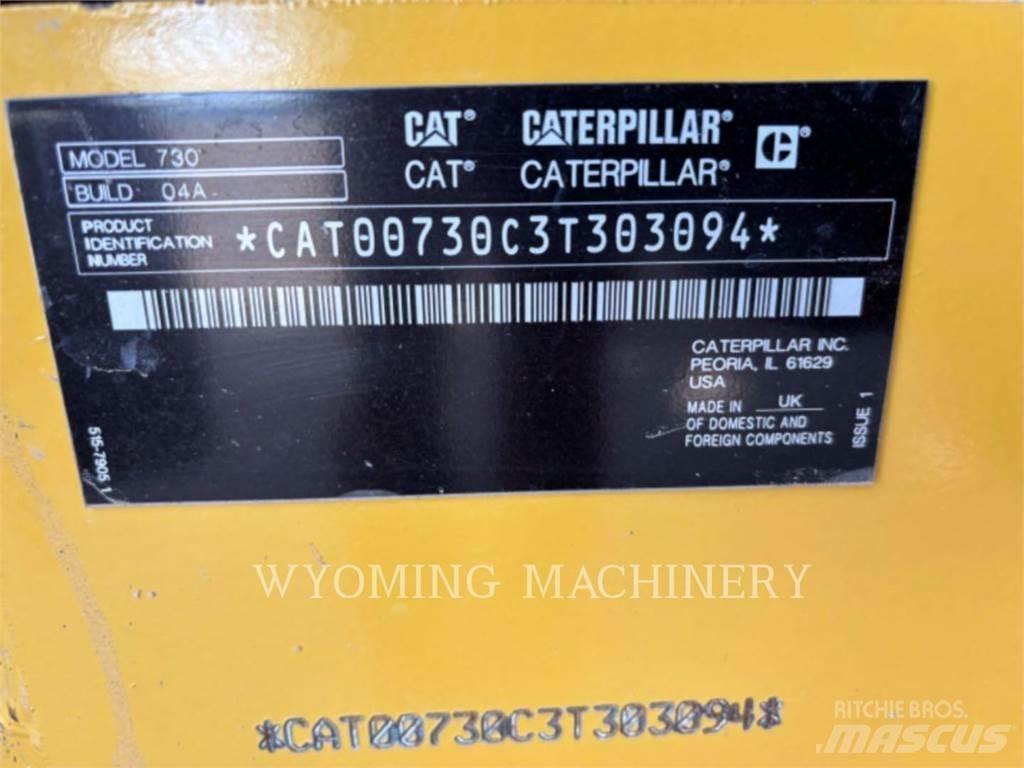 CAT 730 Knik dumptrucks