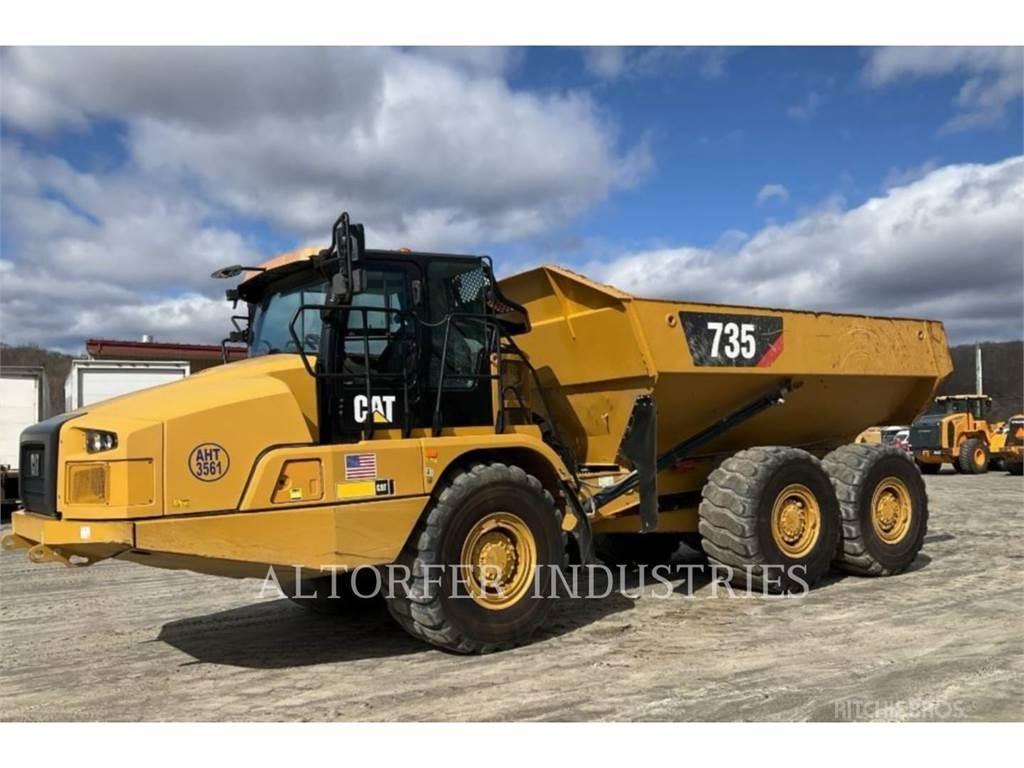 CAT 735 Knik dumptrucks