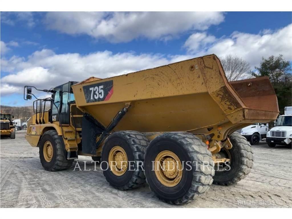 CAT 735 Knik dumptrucks