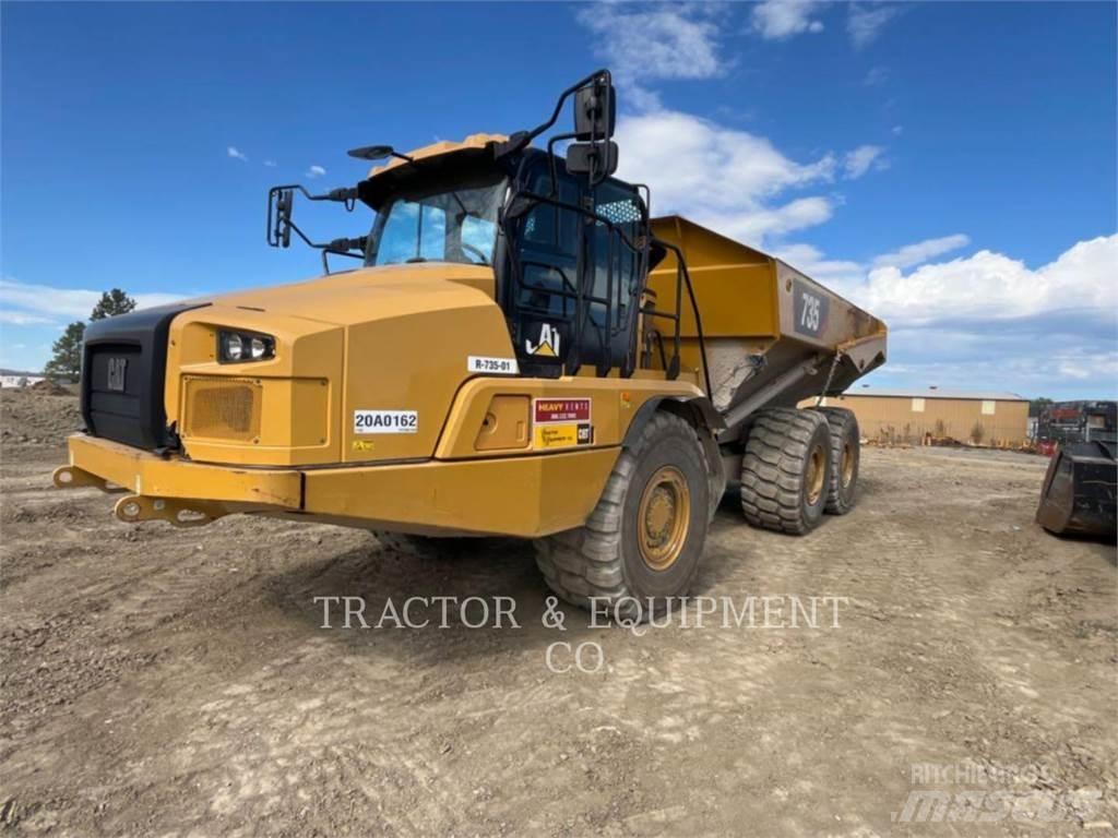 CAT 735 Knik dumptrucks
