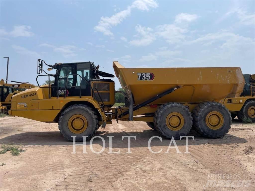 CAT 735 Knik dumptrucks