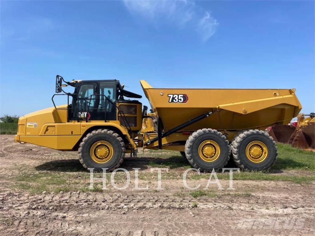 CAT 735 Knik dumptrucks