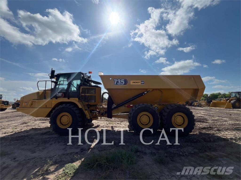 CAT 735 Knik dumptrucks