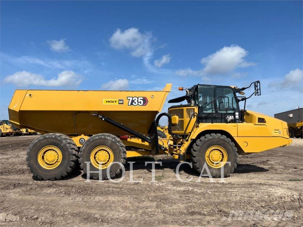 CAT 735 Knik dumptrucks