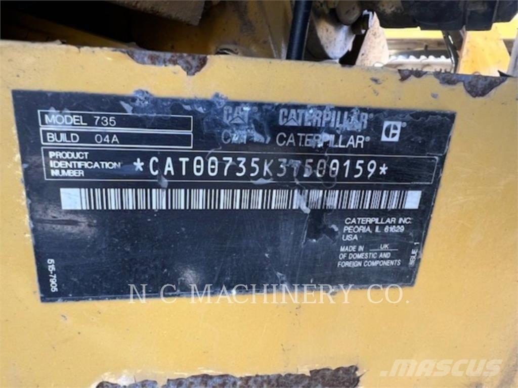 CAT 735 Knik dumptrucks
