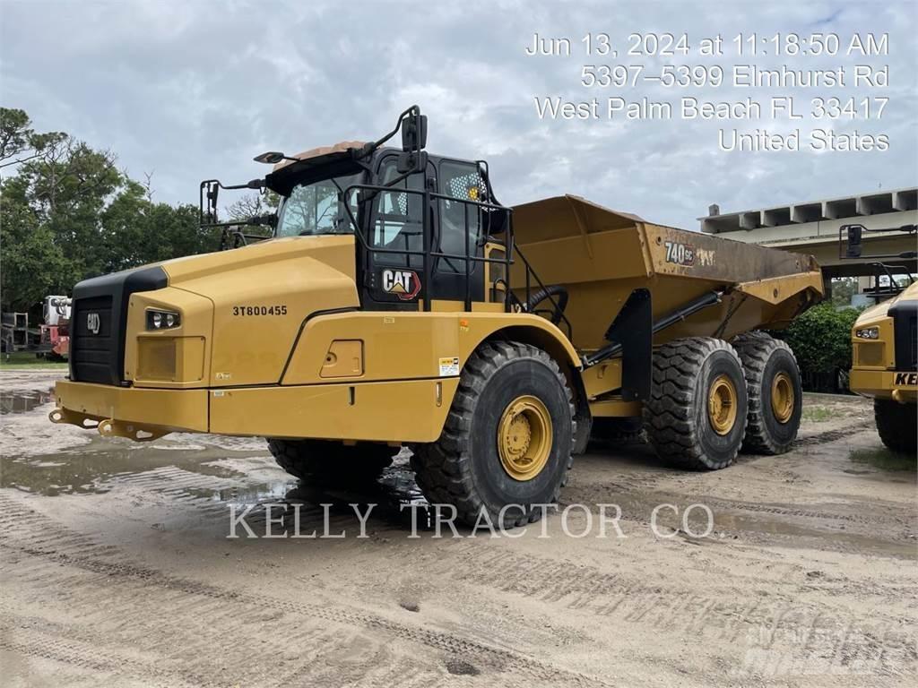 CAT 740 Knik dumptrucks