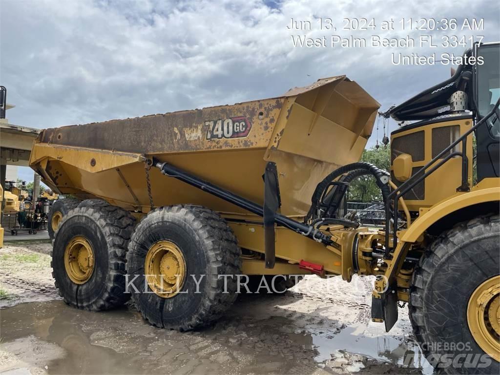CAT 740 Knik dumptrucks