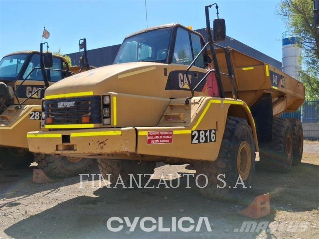 CAT 740 Knik dumptrucks