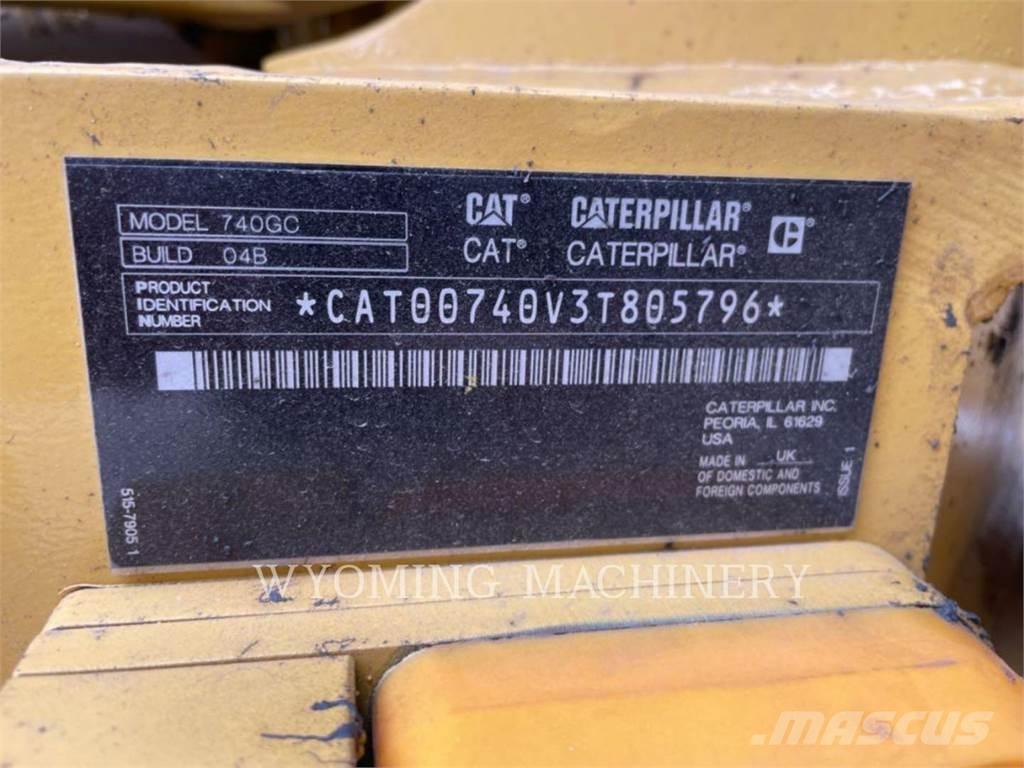 CAT 740 GC Knik dumptrucks