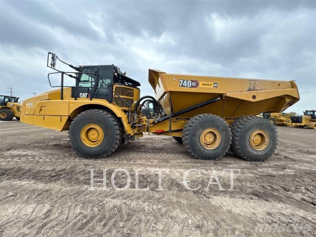 CAT 740GC Wielladers