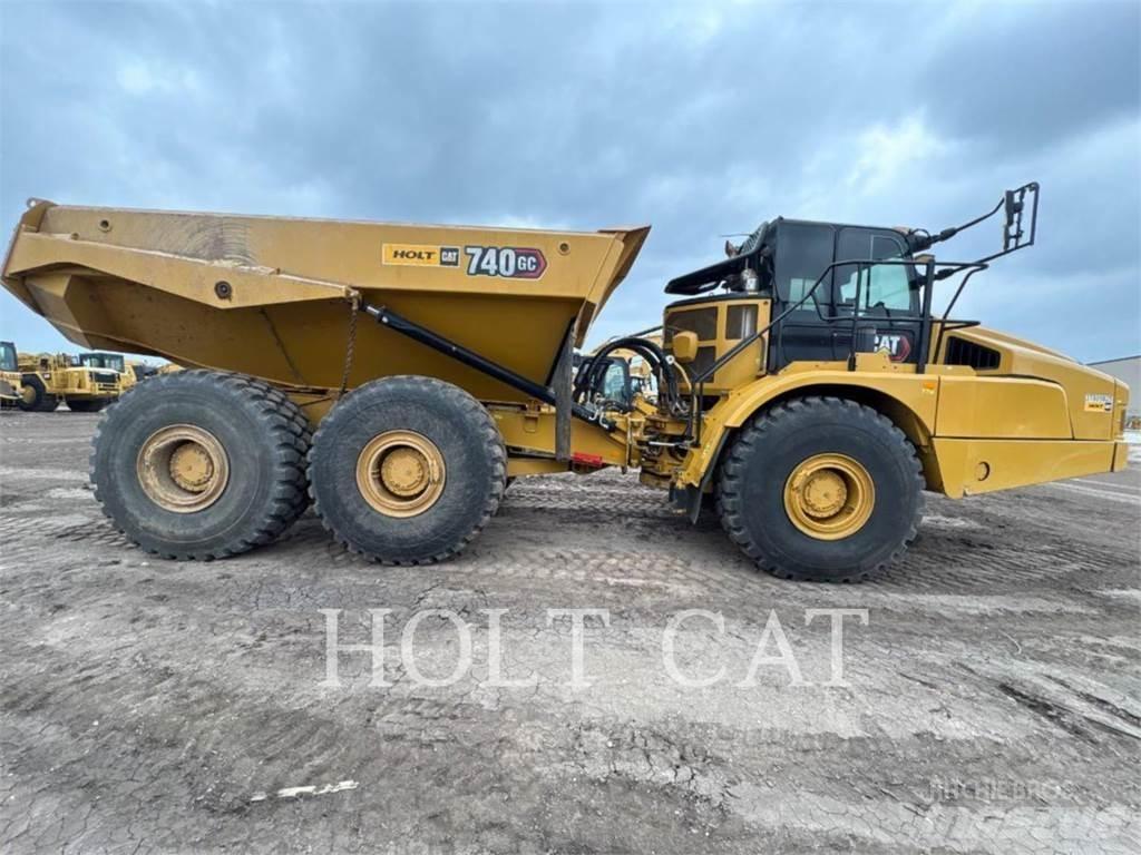 CAT 740GC Wielladers