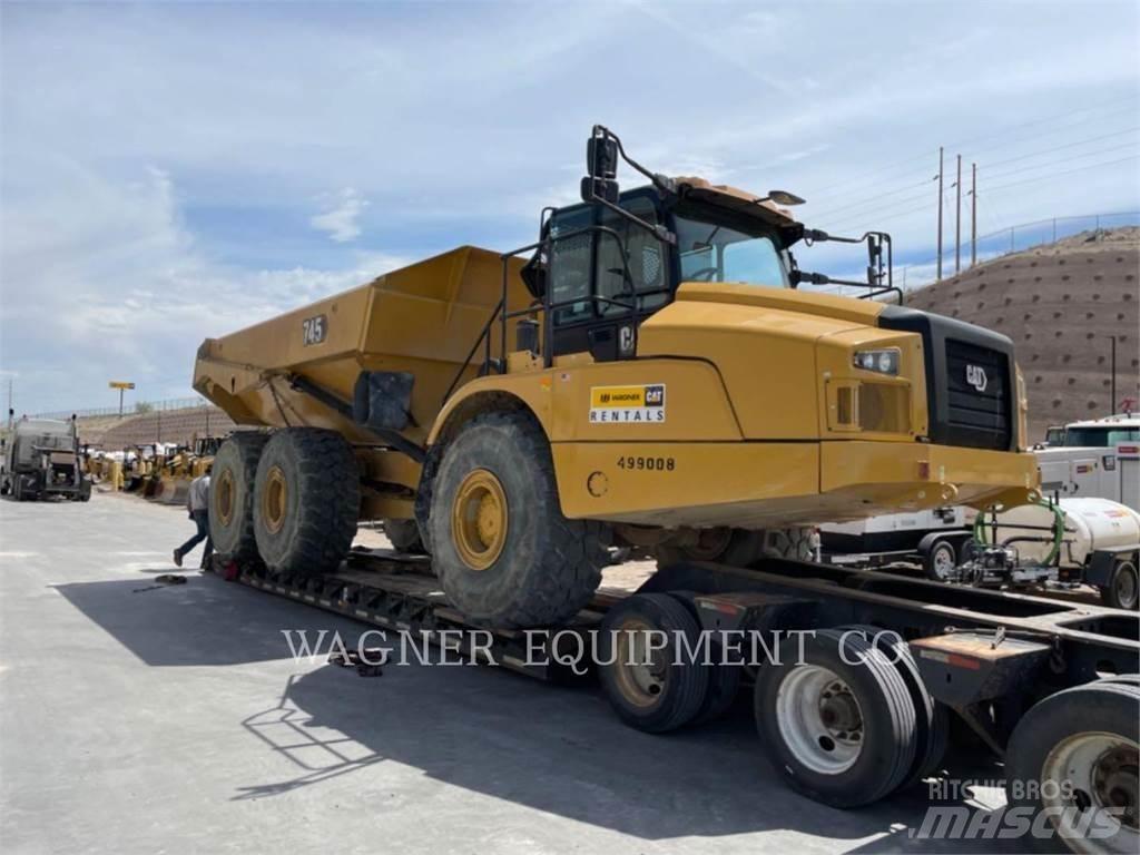 CAT 745 Knik dumptrucks