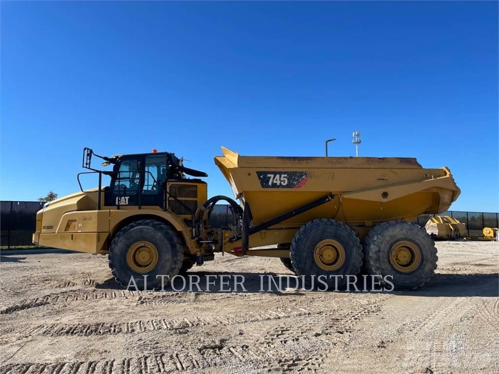 CAT 745 Knik dumptrucks