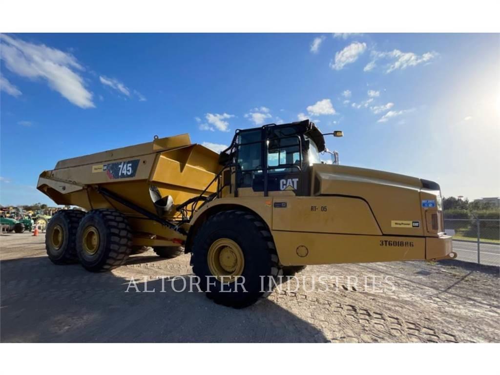 CAT 745 Knik dumptrucks