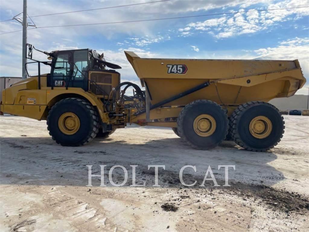 CAT 745 Knik dumptrucks